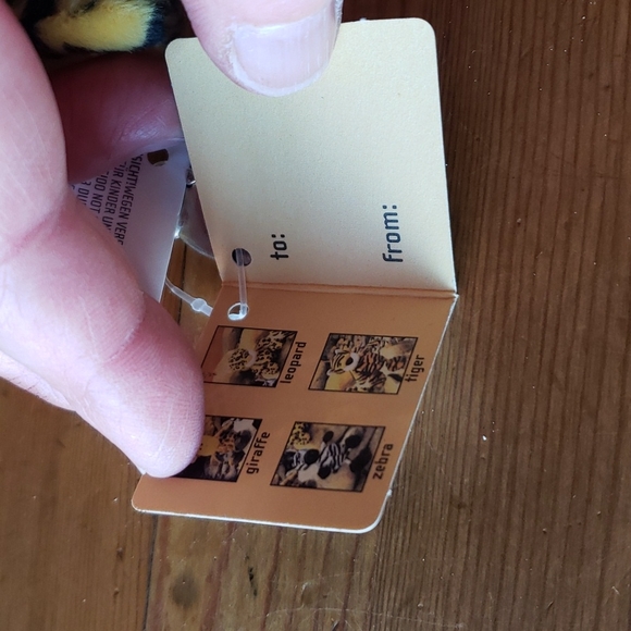 Nici Wild Leopard 🐆 & Zebra 4.5" Key Charms NWT - Picture 5 of 5